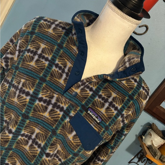 Patagonia Synchilla, Printed, Fleece, Pullover - Picture 2 of 8